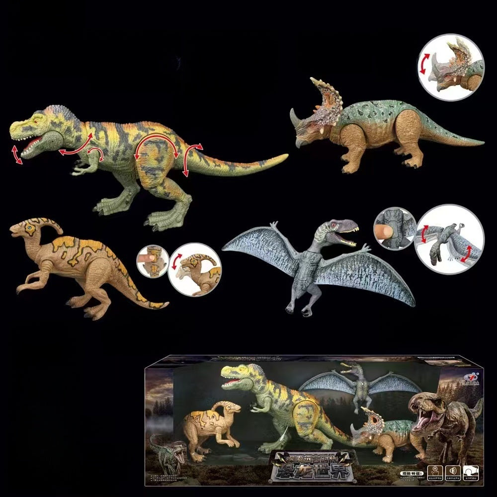 Large Remote Control Dinosaur Toy with Sound and Light