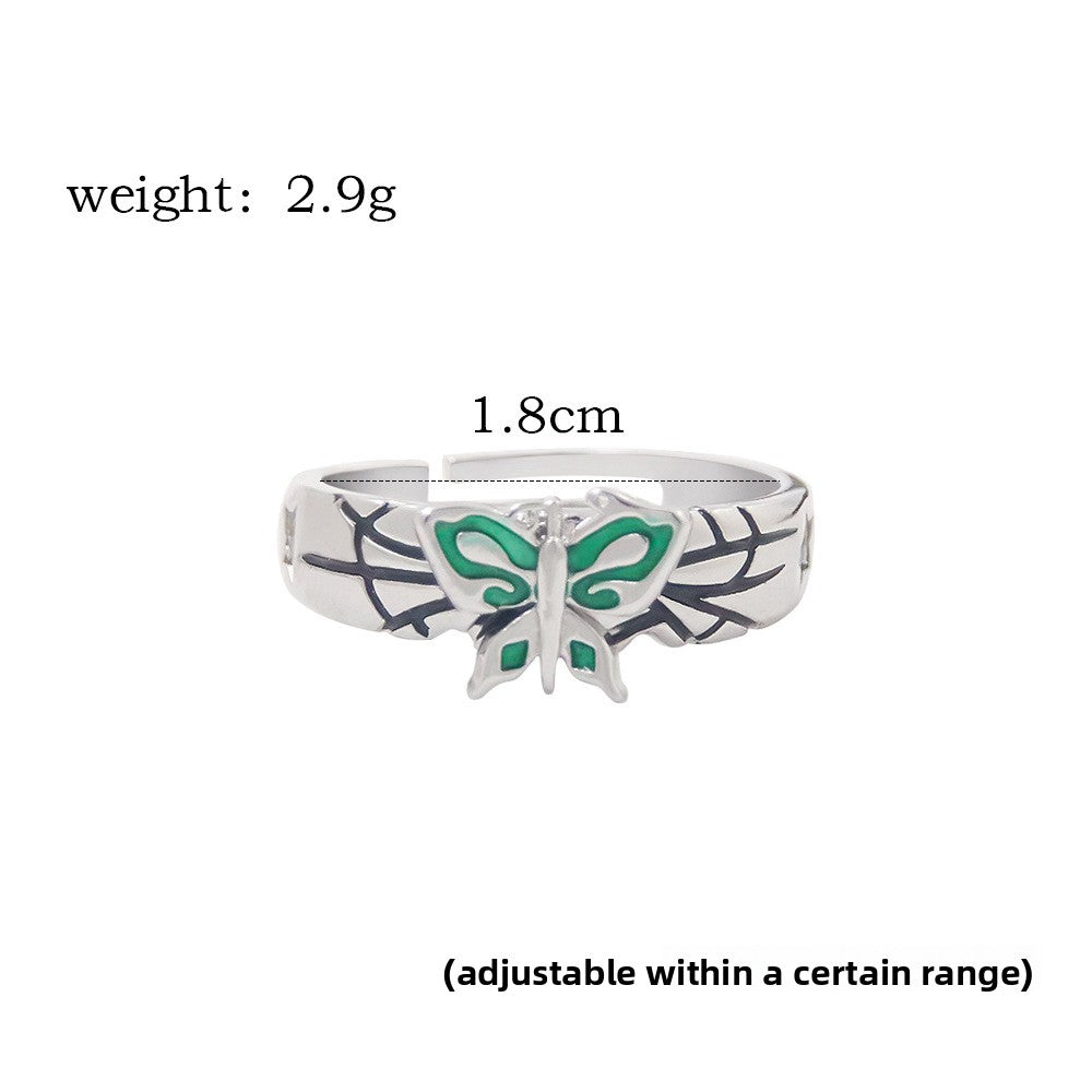 Anime Themed Metal Ring