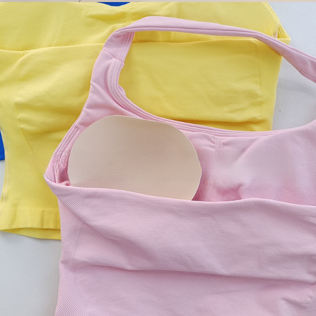 Seamless Yoga Halter Vest and Shorts Set