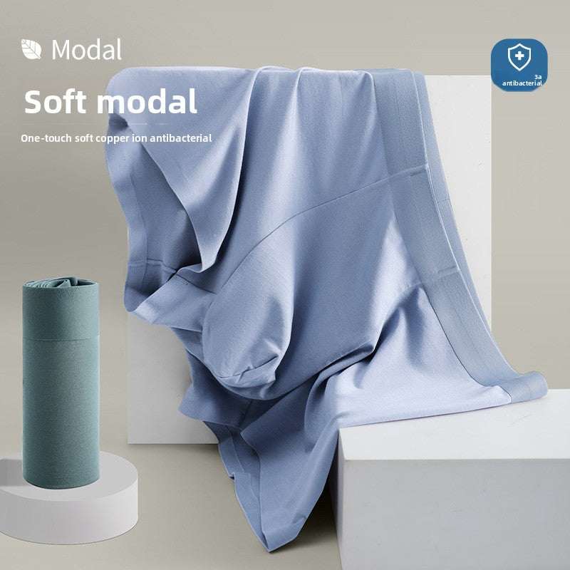Modal Men's Boxer Shorts Breathable Antibacterial