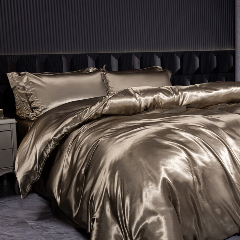 Luxury Solid Color Bedding Set