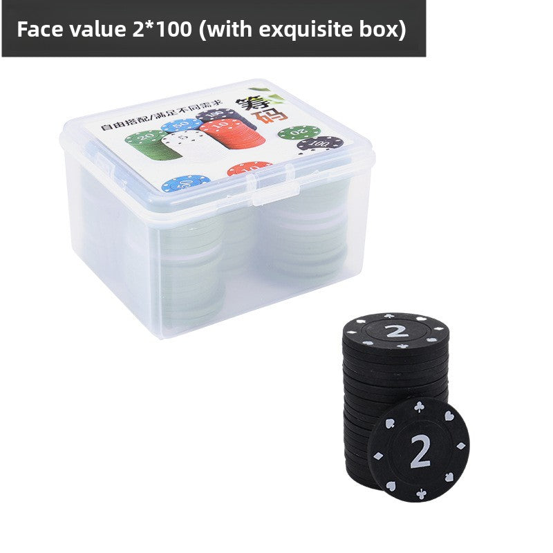 Plastic Poker Chips for Card Games