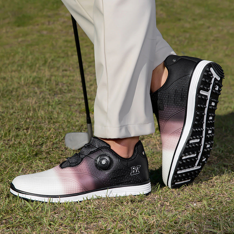 Breathable Rubber Sole Golf Shoes