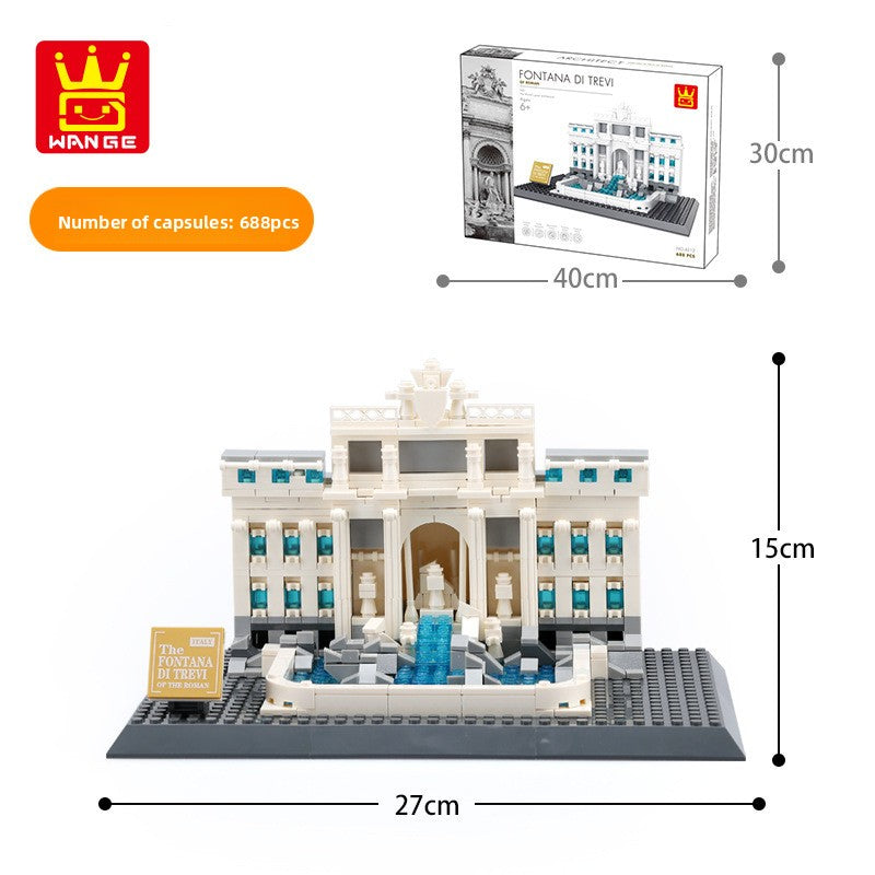 World Architecture Building Blocks kit Global Landmark Model sets