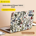 Luxury Embroidered Fabric MacBook Hard Shell Case-Chinses Art Series