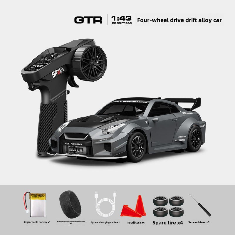 Alloy High-Speed ??Four-Wheel Drive Drift Remote Control Car