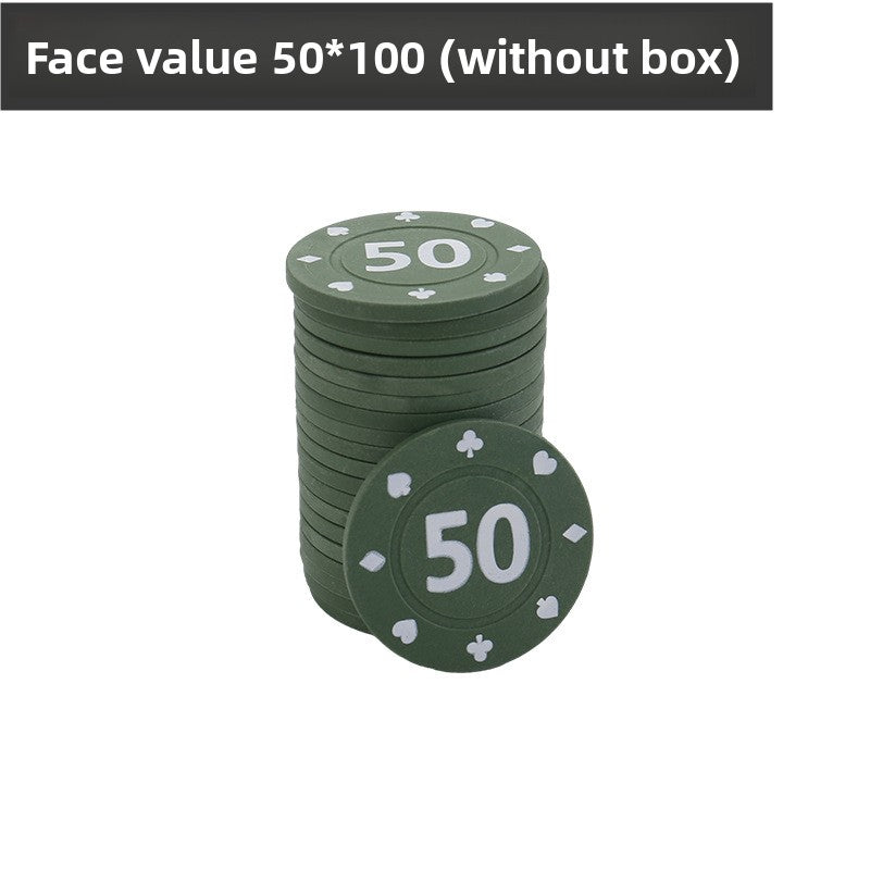 Plastic Poker Chips for Card Games