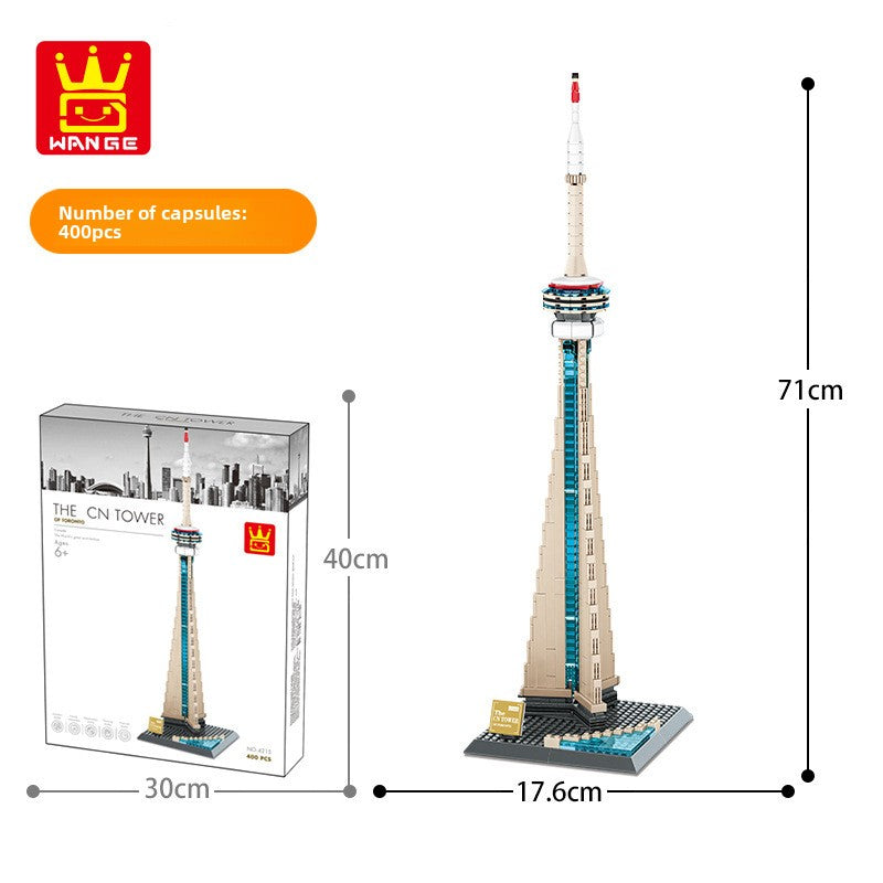 World Architecture Building Blocks kit Global Landmark Model sets