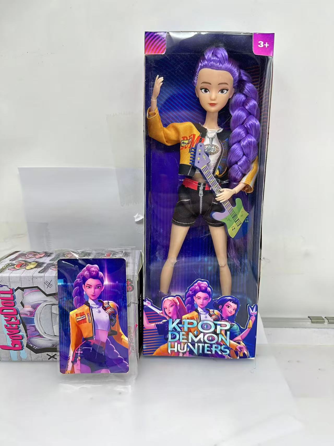 Articulated Music Doll with Colorful Lights