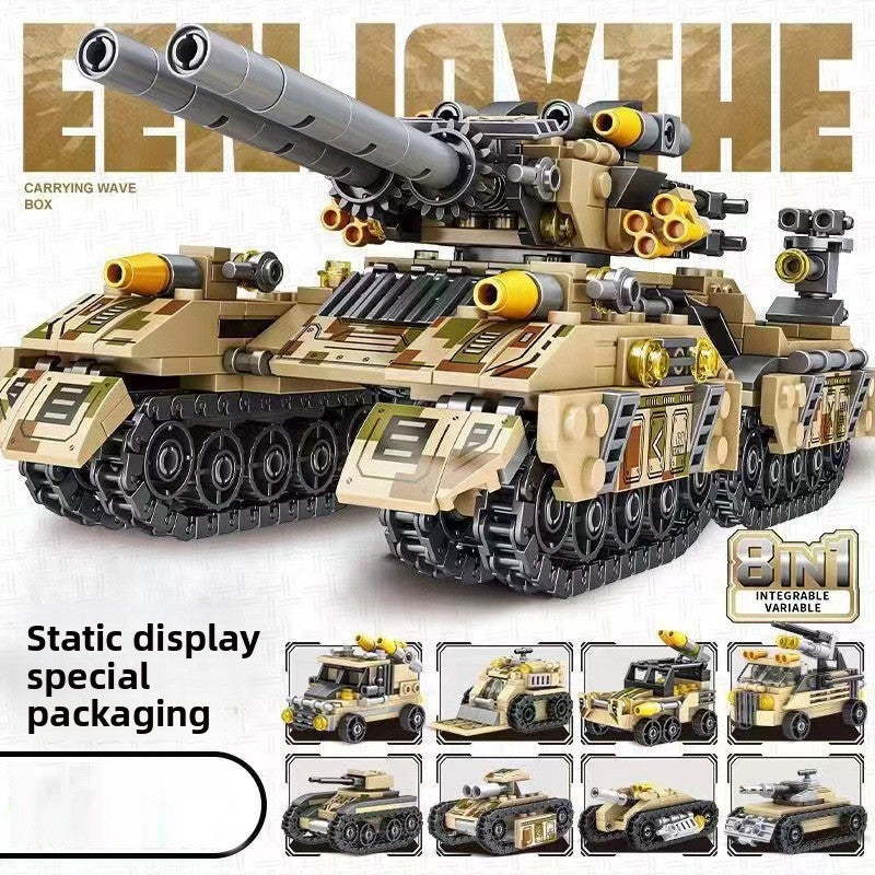 Military Aircraft Carrier Building Blocks Set
