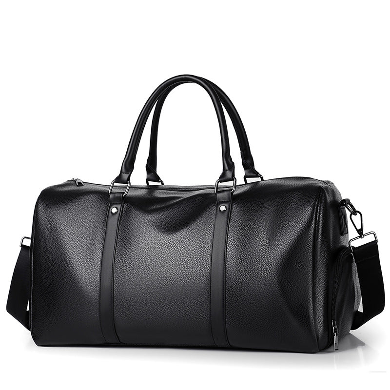 Durable PVC Travel Crossbody Bag with Shoe Compartment