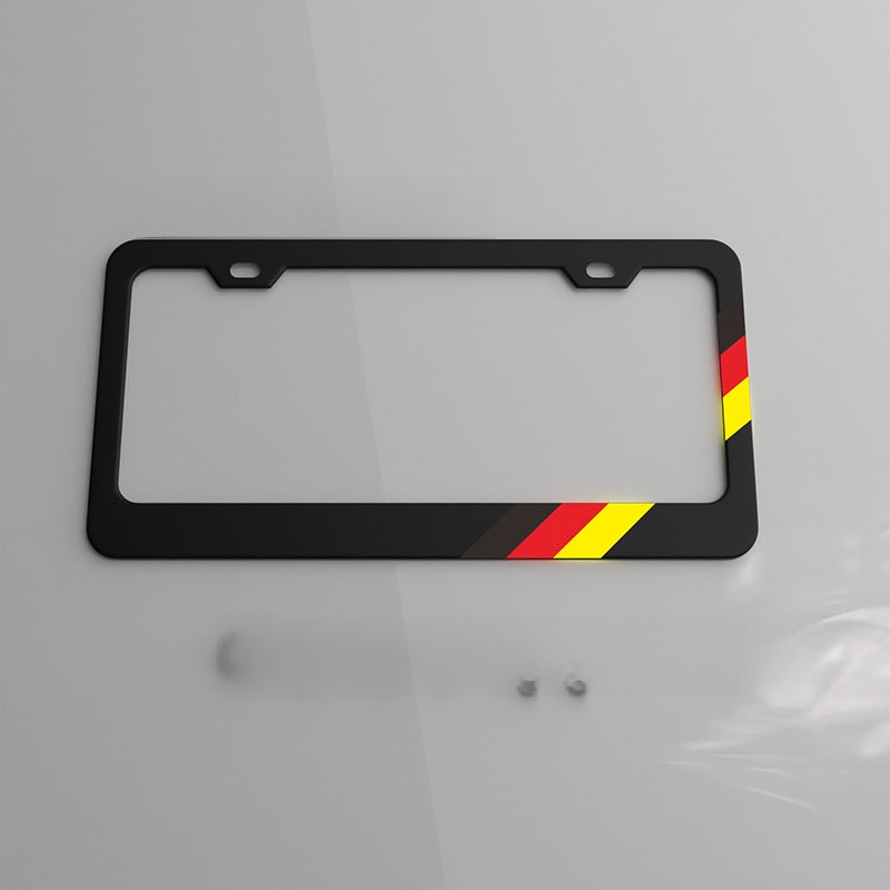 US Standard License Plate Frame with UV Coating