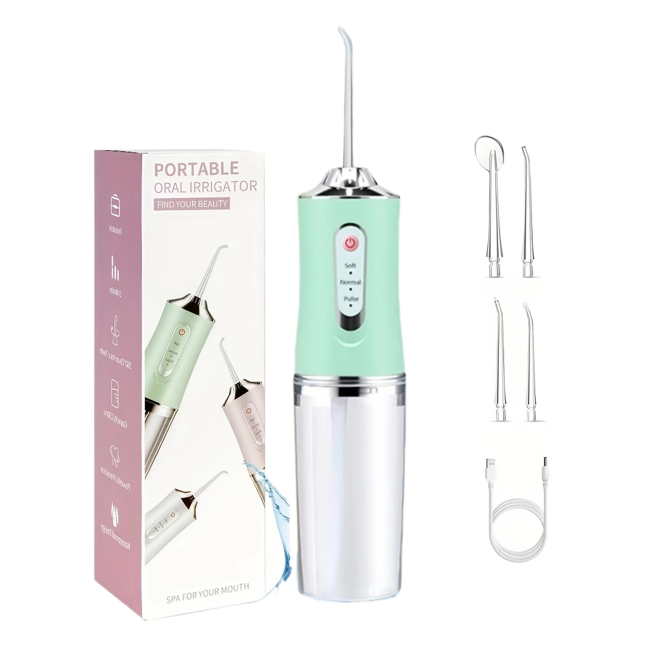 Electric dental cleaner