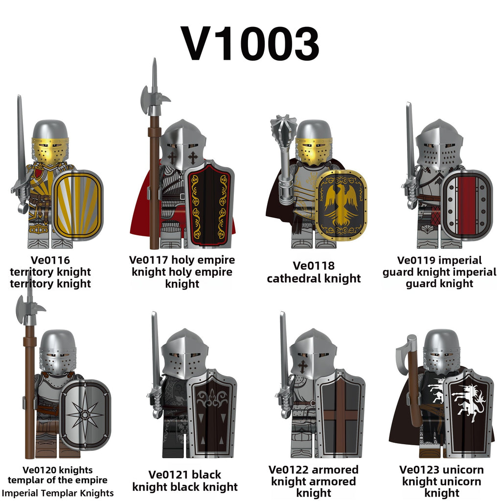 Medieval Knights and Imperial Guards Custom Collectible Minifigure