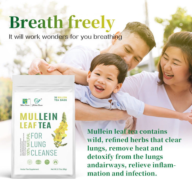 Mullein Leaf Tea for Lung Cleanse