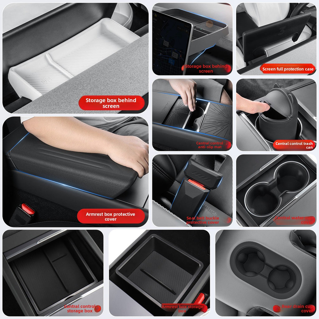 Tesla Model Y Rear Storage Organizer