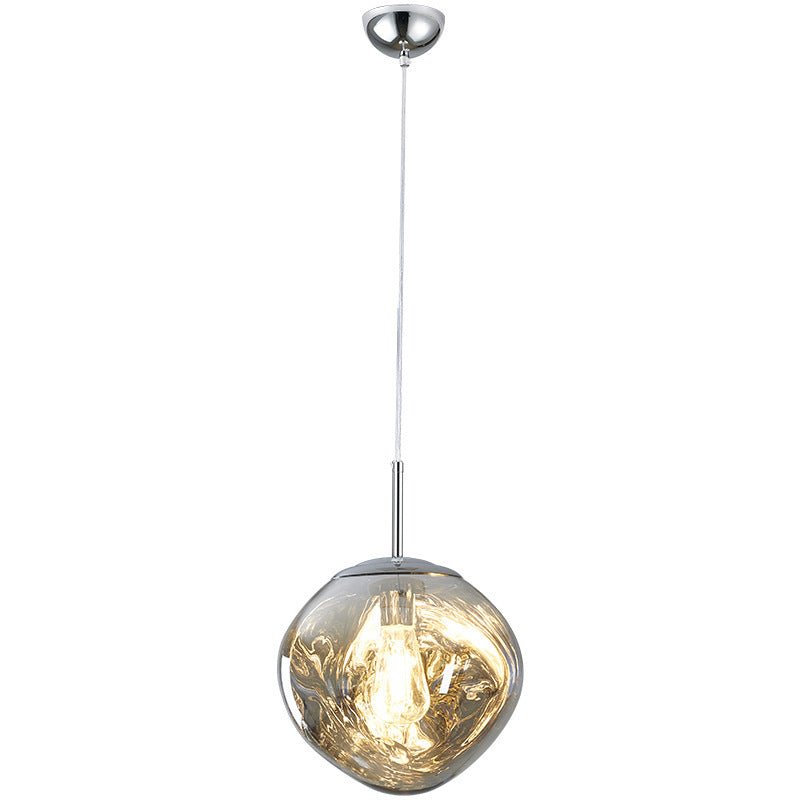 Designer Lava Stone Chandelier