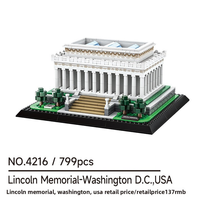 World Architecture Building Blocks kit Global Landmark Model sets