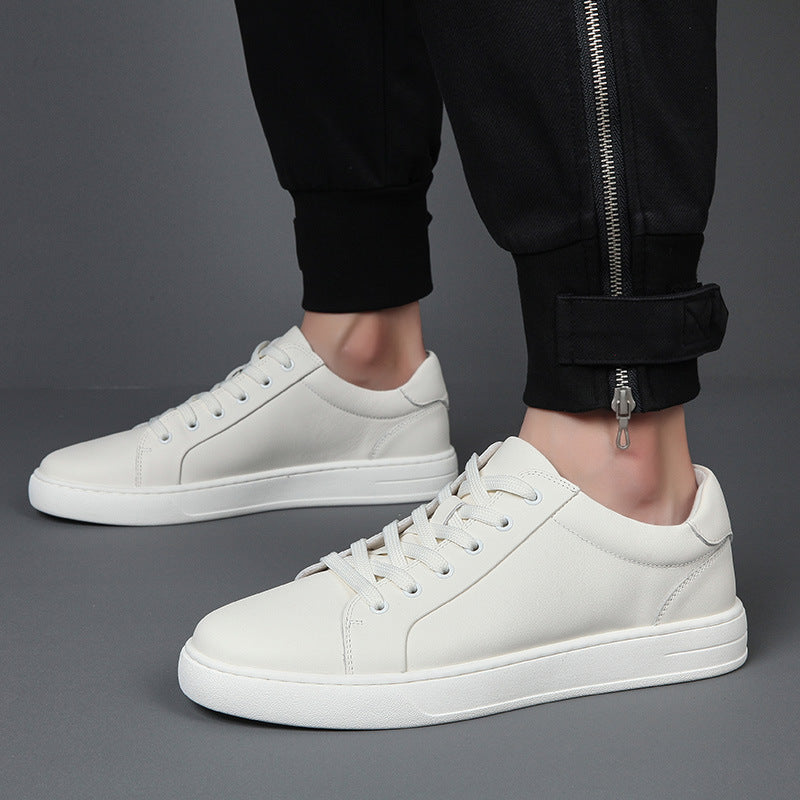 Chunky white sneakers