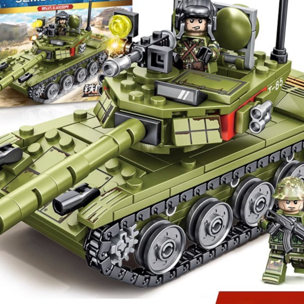Military Tank Building Blocks Set
