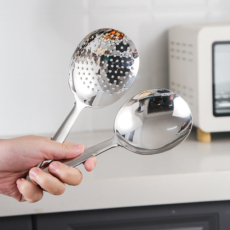 Stainless Steel Kitchen Spoon with Colander