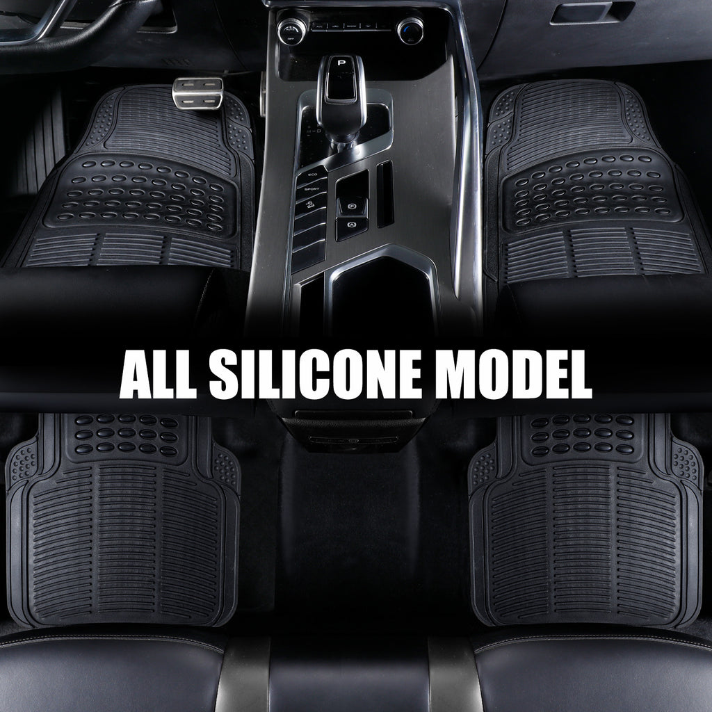 Universal PVC Car Floor Mats Set