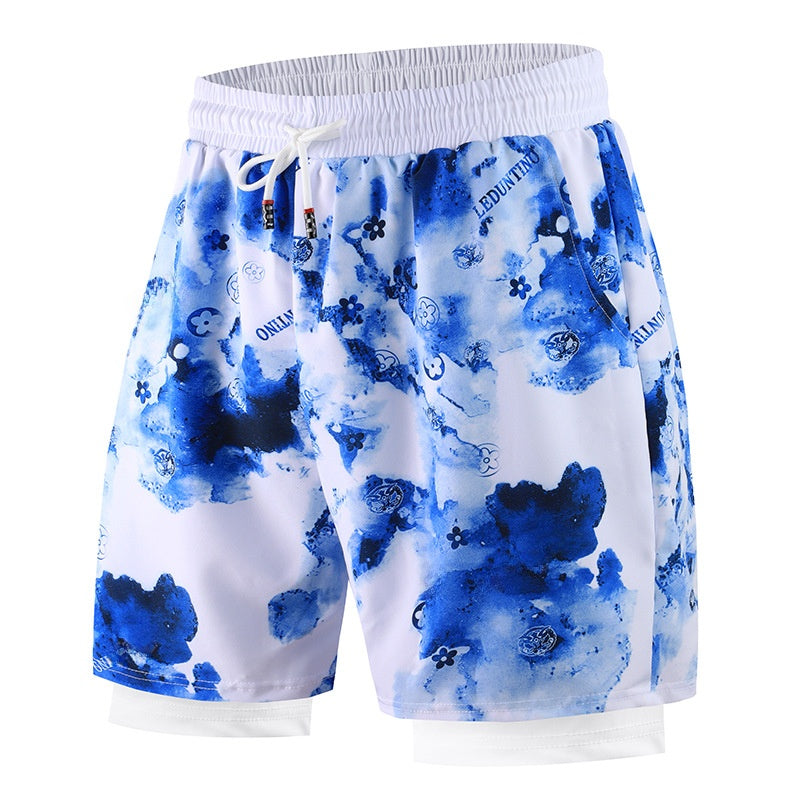 Muay Thai Shorts with Side Shiny Trim