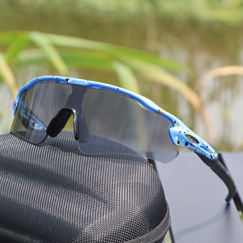 TR90 Sports Riding Sunglasses UV400 Protection Half Frame