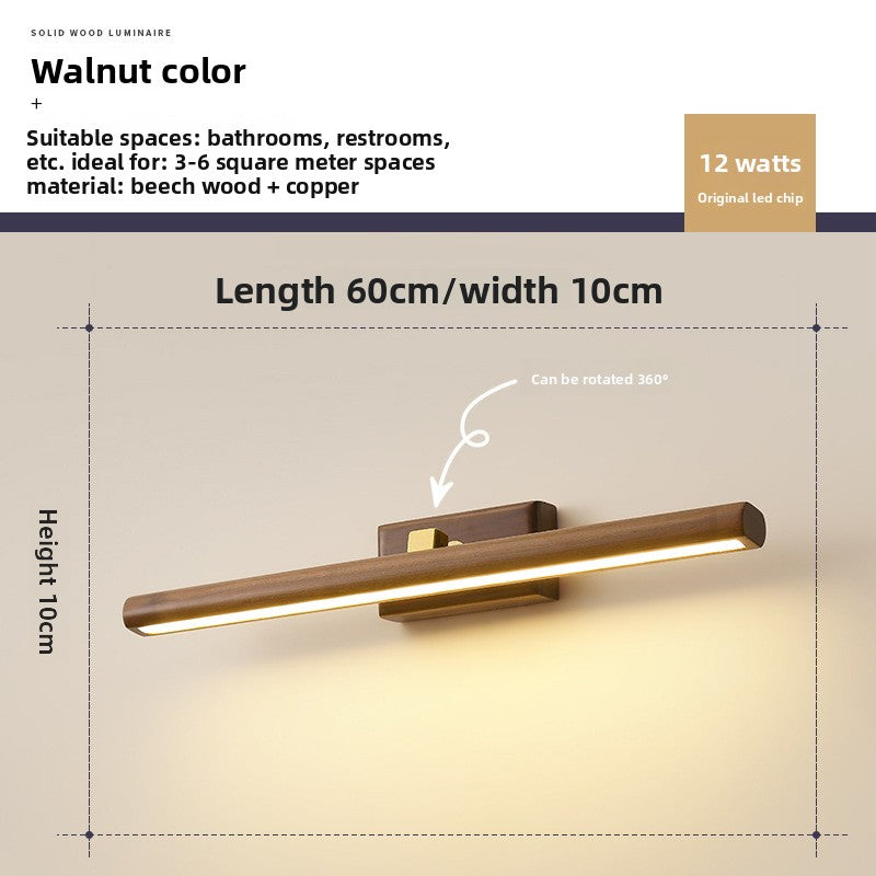 Modern Wood LED Wall Lamp