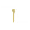 Wood Fiber Golf Tees with Customizable Stripes