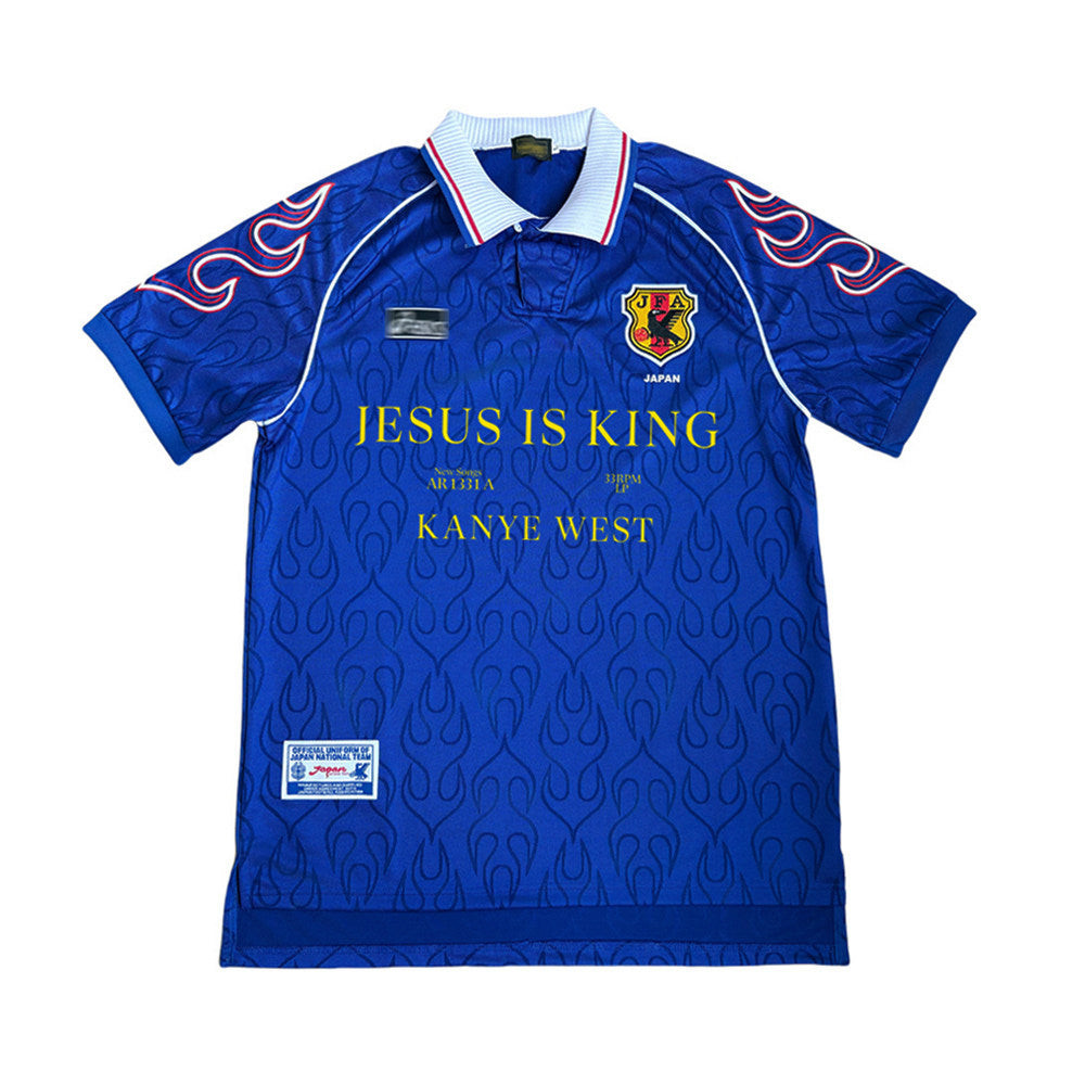 Vintage-Inspired Football Graphic Jersey - Hip-Hop Aesthetic Streetwear Tee