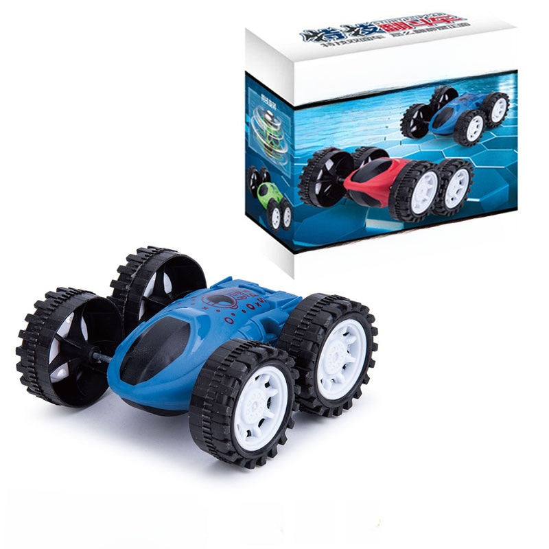 Inertial double-sided dump truck