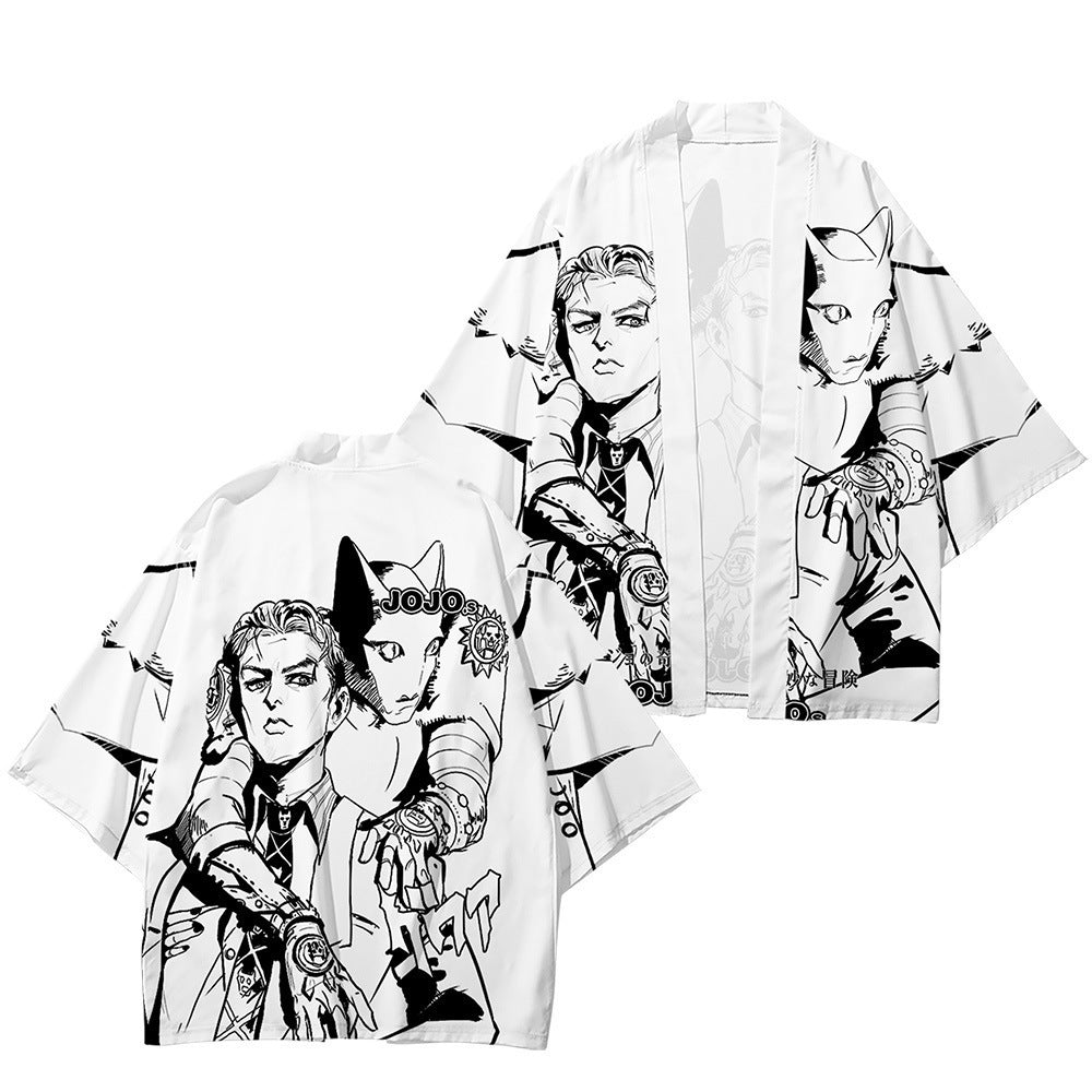 Anime Print Beach Shorts
