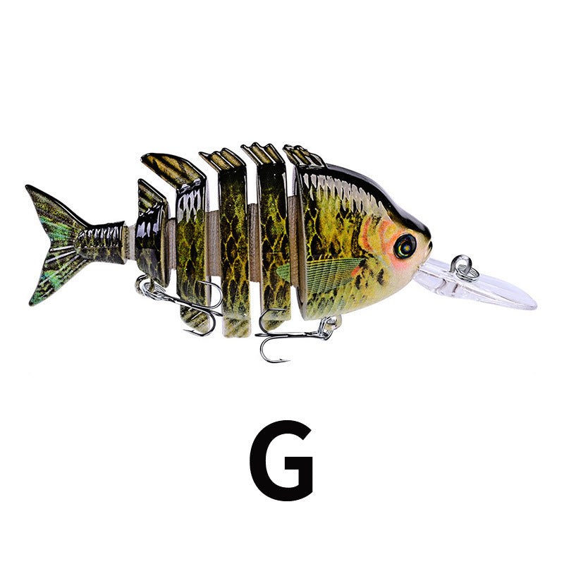 Hard Plastic Multi-Joint Fishing Lure
