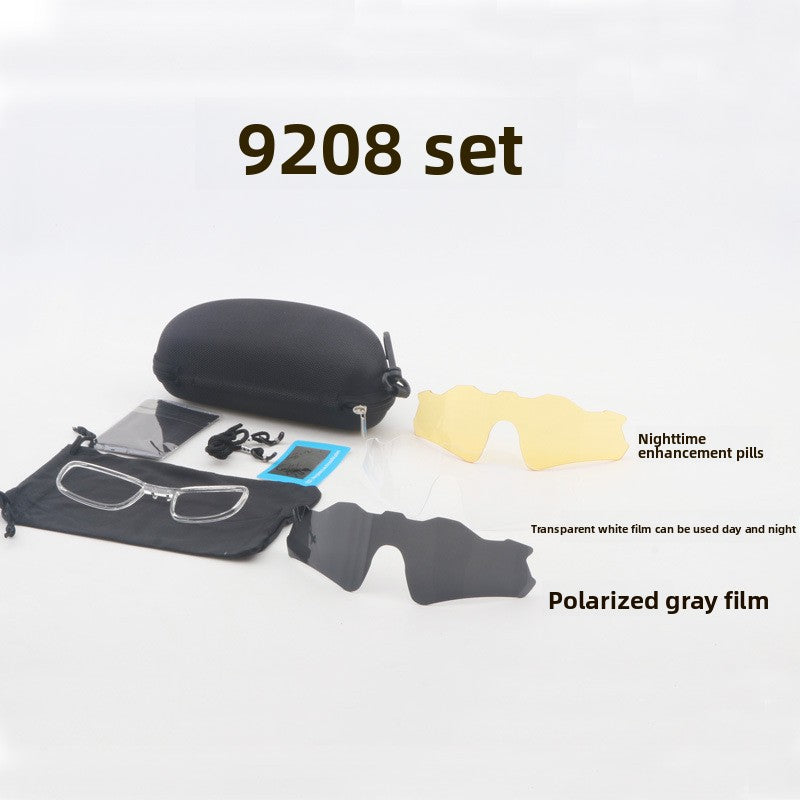 TR90 Sports Riding Sunglasses UV400 Protection Half Frame
