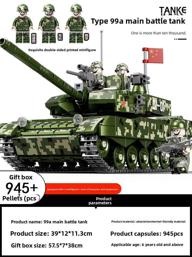 Military Tank Building Blocks Set
