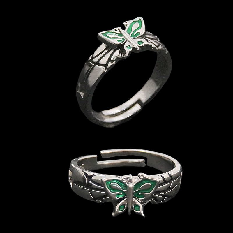 Anime Themed Metal Ring