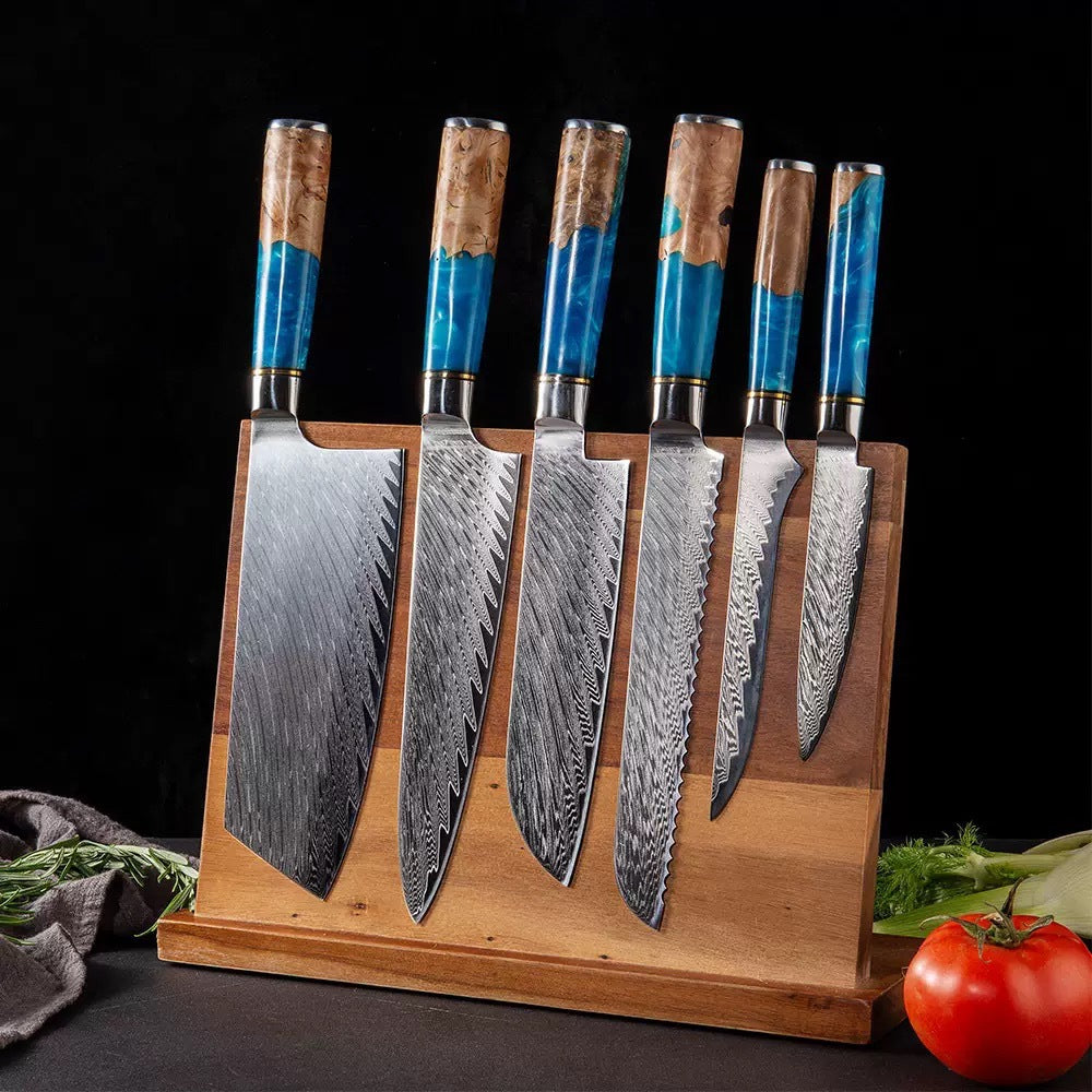 Premium VG10 Damascus Steel Knife Collection | Full Tang Professional Chef Knives