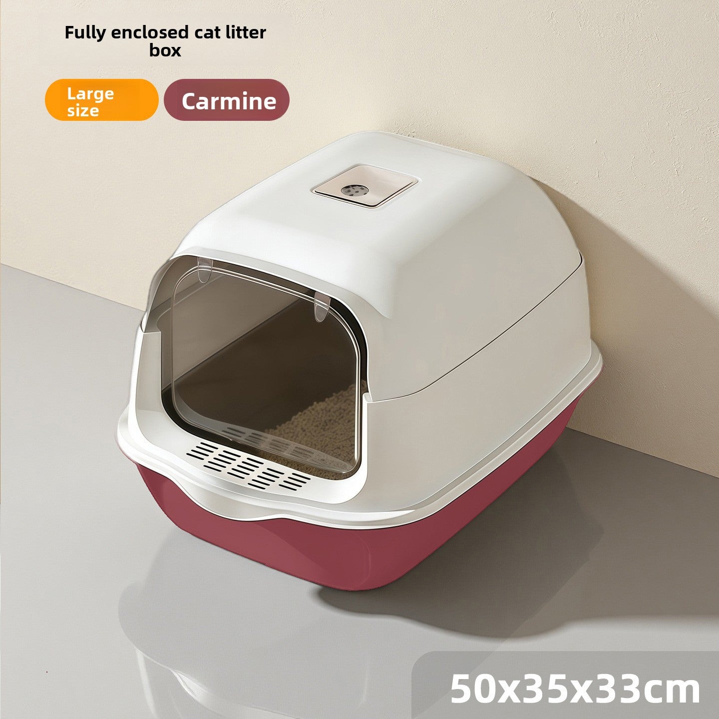 Enclosed Smart cat Litter Box- UV Sterilization & Odor Control