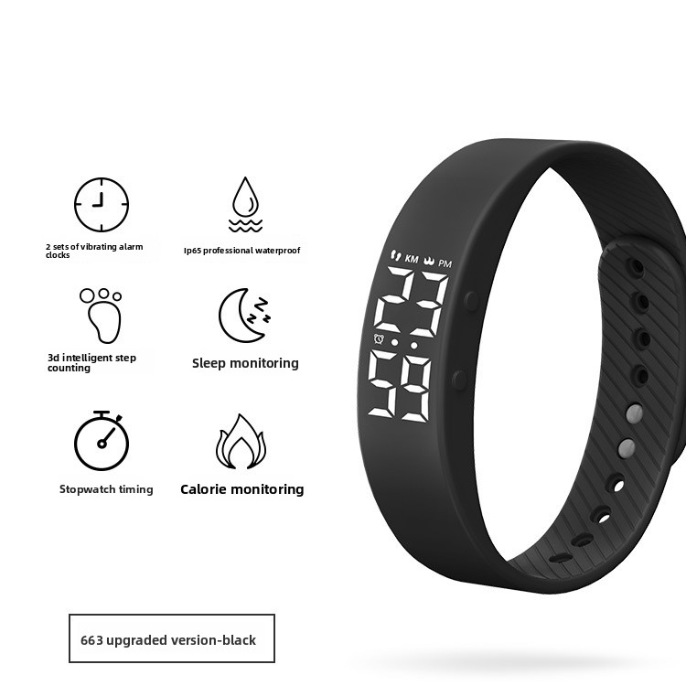 Active Fit Waterproof Fitness Tracker | Smart Sports Watch with Step Counter & Activity Tracking