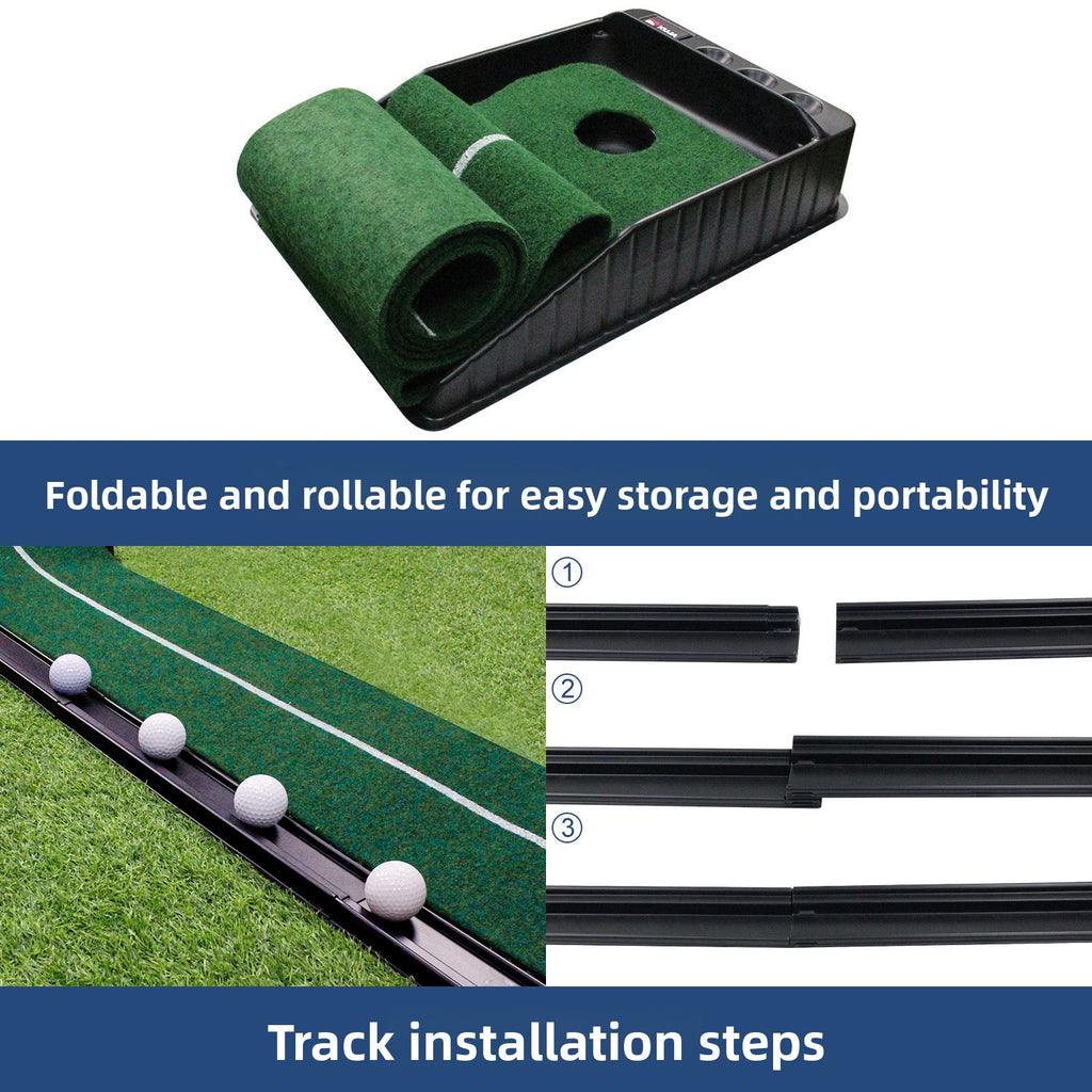 Golf Putter Practice Trainer Set