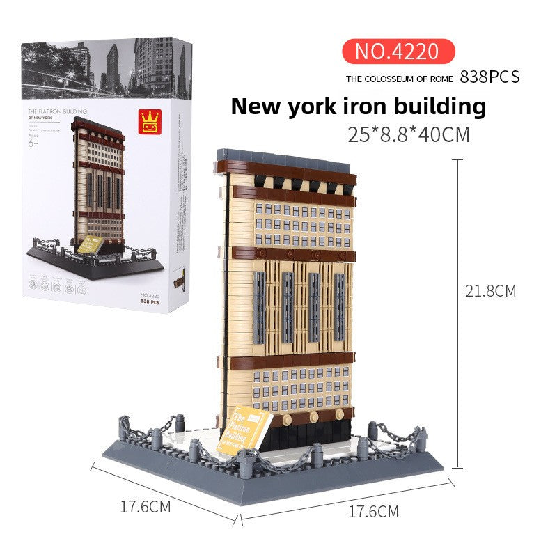 World Architecture Building Blocks kit Global Landmark Model sets