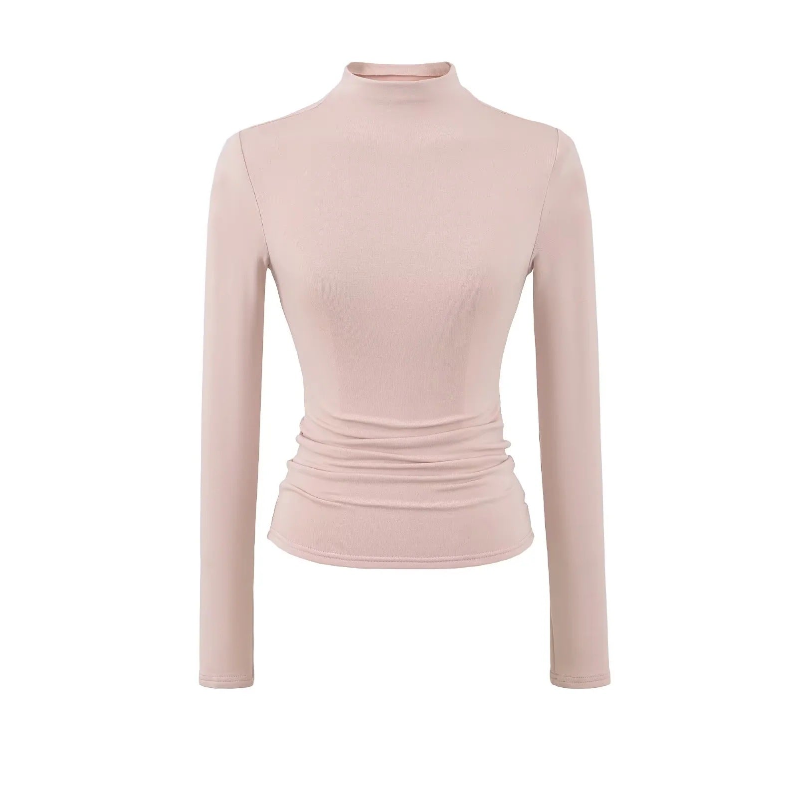 Women's Slim Fit Long Sleeve Turtleneck Shirt