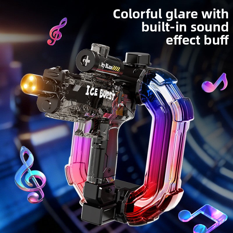 Professional-Grade Aurora Electric Pulse Water Blaster – Motorized High-Capacity Water Gun with LED Lighting, Sound Effects & Certified Safety ABS Build