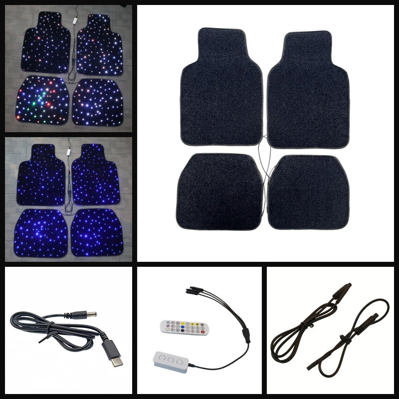 Starlight Fiber Optic car rug mat light