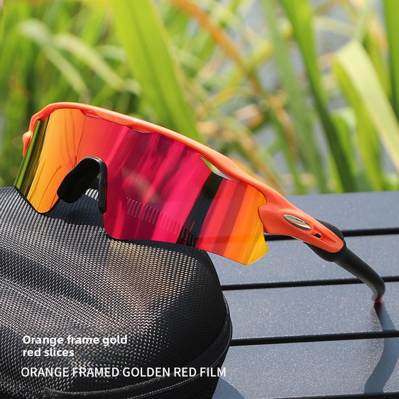 TR90 Sports Riding Sunglasses UV400 Protection Half Frame