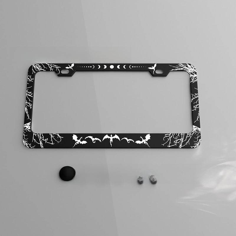 US Standard License Plate Frame with UV Coating