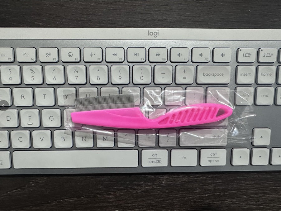 Steel Needle Pet Grooming Comb