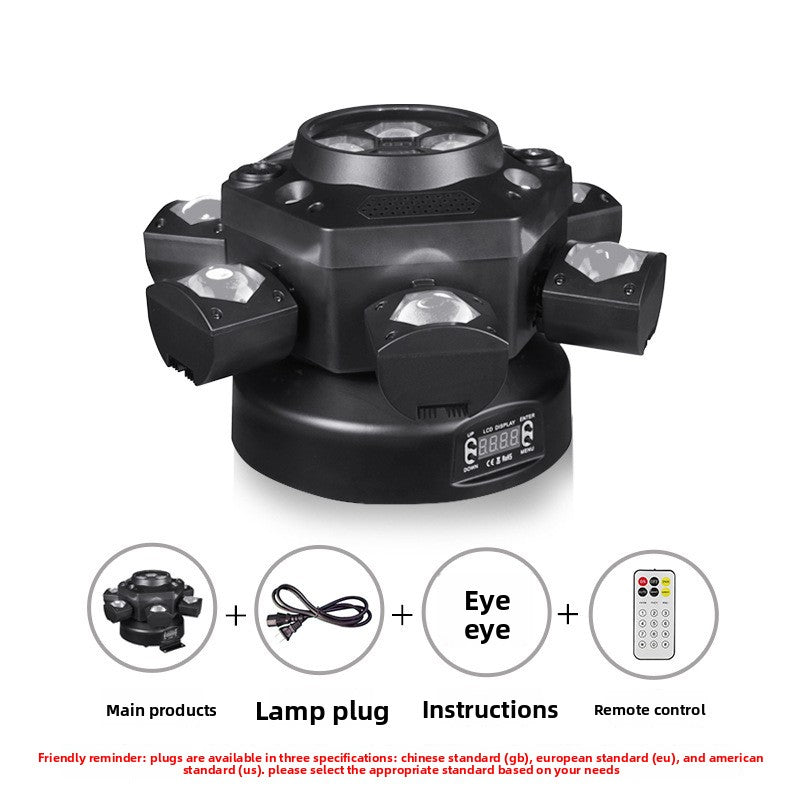 Bee-Eye Six-Arm Beam Light