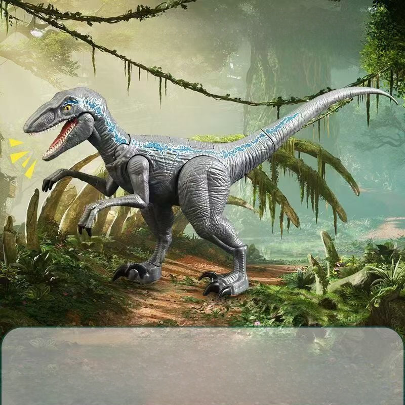 Large Remote Control Dinosaur Toy with Sound and Light